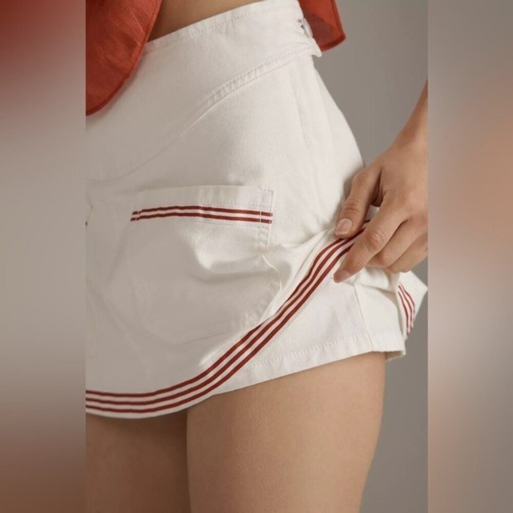 NWT Size 29 - Anthropologie Pilcro Cotton Marseille Skort (NWT US$ 118)